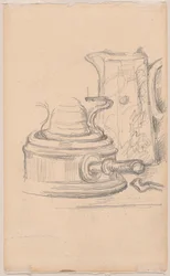 Milk Jug and Spirit Stove