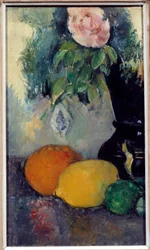 Still Life of Flowers and Fruits