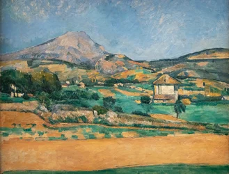 The Plain by Montagne Sainte-Victoire. View from Valcros