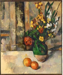Vase and Apples