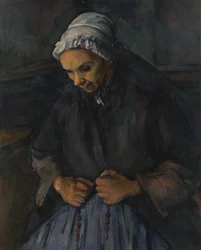 An Old Woman with a Rosary, c. 1895