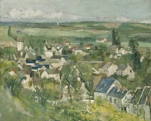 Panoramic View of Auvers, 1873-75