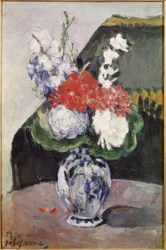 Bouquet with Small Delft