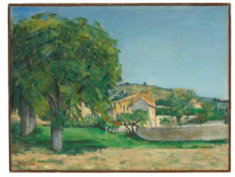 Chestnut Trees and Farm at Jas de Bouffan