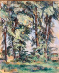Large Trees at Jas de Bouffan