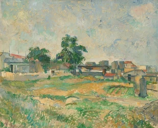 Landscape near Paris. c. 1876