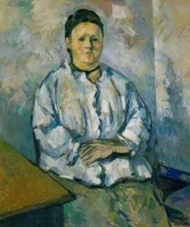 Madame Cézanne Seated
