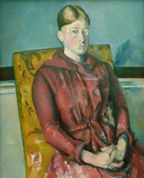 Madame Cézanne in a Yellow Chair