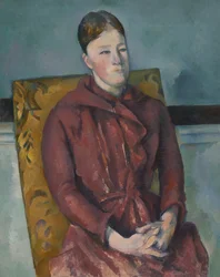 Madame Cézanne in a Yellow Chair, 1888-90