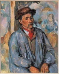 Man in a Blue Smock