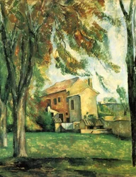 Chestnut Trees and Farm at Jas de Bouffan