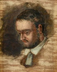 Portrait of Émile Zola 1840-1902, ca 1862-1864