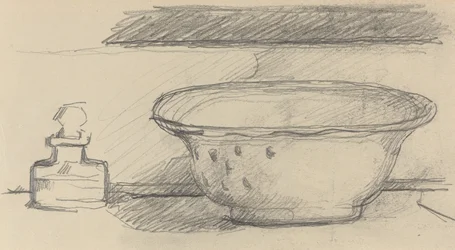 Wash Basin and Scent Bottle [recto]