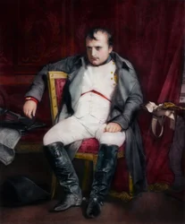 Napoleon at Fontainebleau During the First Abdication - 31 March 1814, 1845