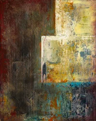 Solitary Figure Abstract