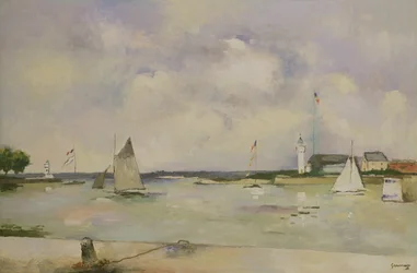 Entrance to the Port of Honfleur