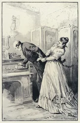 Illustration for Anna Karenina: Karenina takes possession of his wife