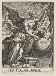 Plate 7: Astronomia, from The Seven Liberal Arts