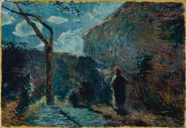 Along the Wall at Nightfall