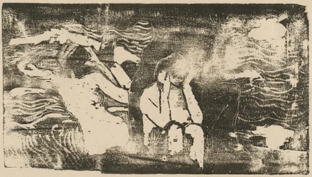 At the Black Rocks, in or after 1895