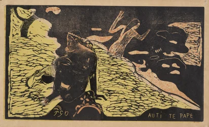 Auti Te Pape Women at the River From the Series Noa Noa, 1893-1894