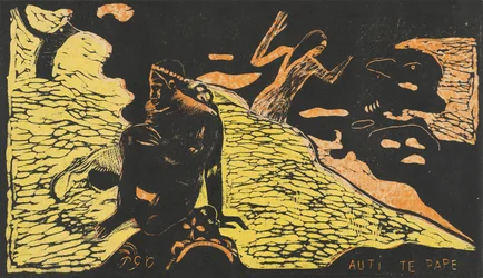 Auti te Pape Women at the River, 1894-1895