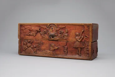 Decorated Wooden Box