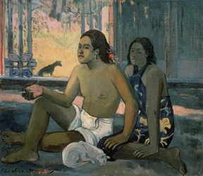 Eiaha Ohipa or Tahitians in a Room