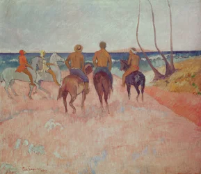 Horseman on the Beach