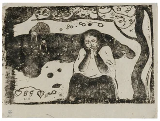 Human Miseries, from the Suite of Late Wood-Block Prints