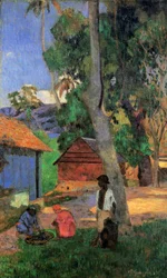 Huts in Martinique