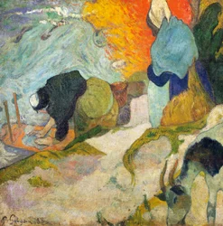 Washerwomen in Arles, 1888