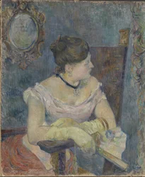 Madame Mette Gauguin in Evening Dress