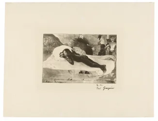 Manao tupapau (She Thinks of the Ghost or The Ghost Thinks of Her), from The Original Print