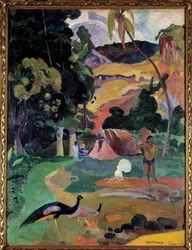 Matamoe or Landscape with Peacocks