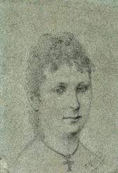 Portrait of Mette-Sophie Gad, ca. 1873