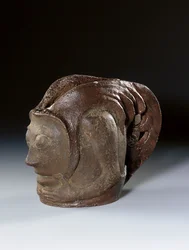 Pot in the Form of a Grotesque Head