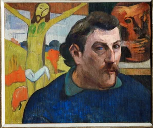 Self-Portrait with Yellow Christ