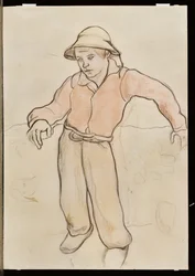 Small Breton Leaning, 1889