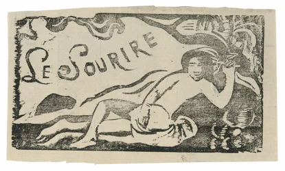 Tahitian Woman, headpiece for Le sourire