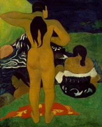 Tahitian Women Bathing
