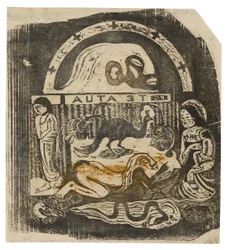 The God, from the Suite of Late Wood-Block Prints