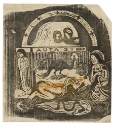 The God, from the Suite of Late Wood-Block Prints