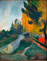 The Alyscamps (detail)