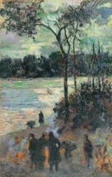 The Fire at the River Bank