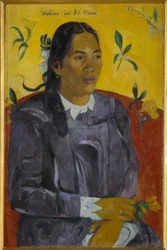 Woman with a Flower