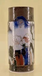Vase with Breton Scenes
