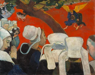 Vision after the Sermon Jacob Wrestling with the Angel