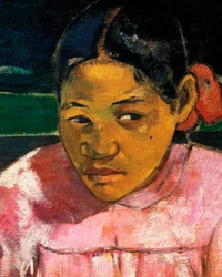 Women of Tahiti or On the Beach (detail)