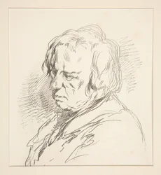 (Bust of a mature man.)